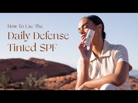 Glowing Skin - Eminence - Daily Defense Tinted SPF 50+