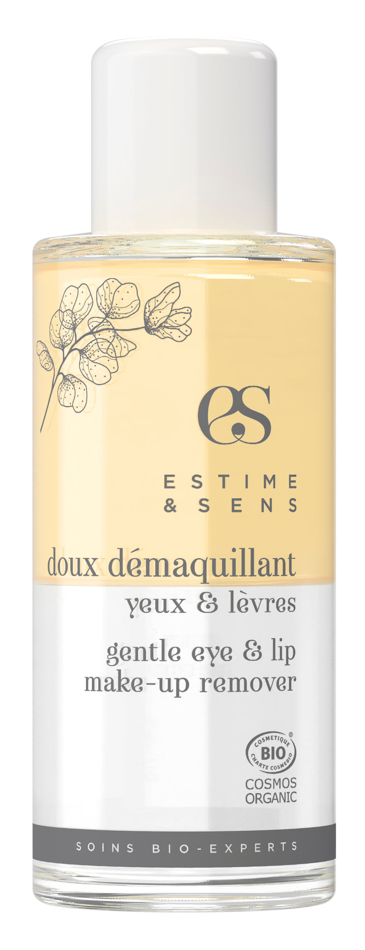 Gentle eye & lip make-up remover