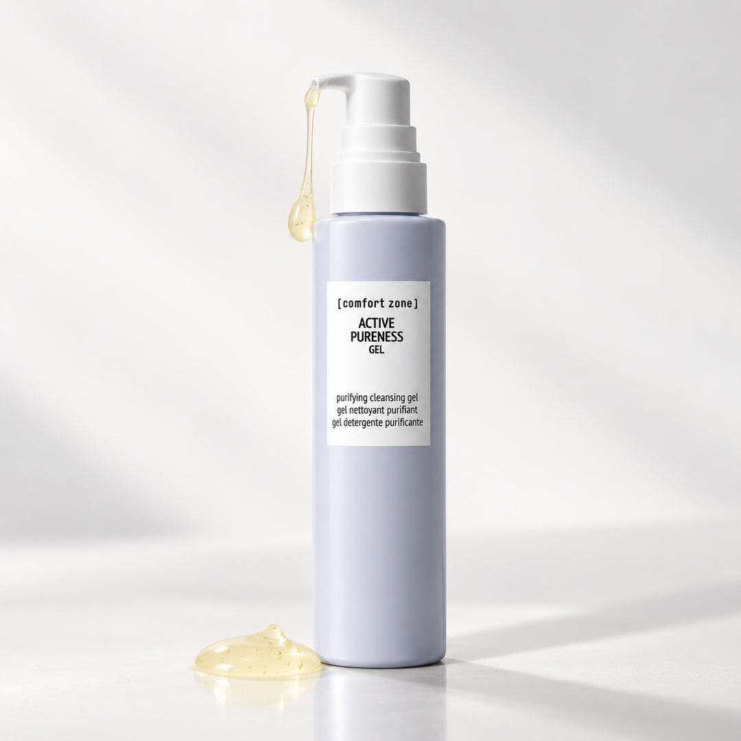 Comfort Zone Active Pureness Gel 200 ml – pompe et goutte de gel