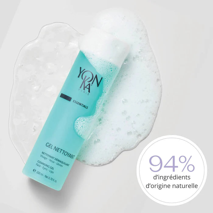 Gel nettoyant avec 94% d'ingrédients naturelle