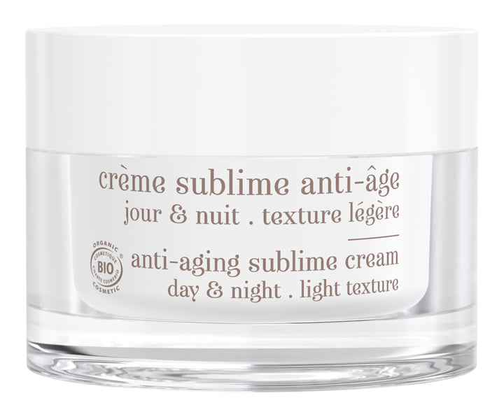 SUBLIME Creme - leichte Textur (nachfüllbares Glas)